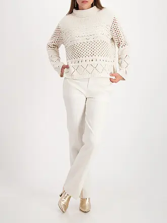 MONARI | Pullover
Marke: MONARI
Farbe: beige
Kategorien: Mode,Damen
Ärmellänge: Langarm
Material: Strick,Polyester / Polyamid,Viskose
Kragenform: Stehkragen
Musterung: Unifarben
Passform (Oberbekleidung): Regular
Stil: Glamour
Details: Strickmuster |